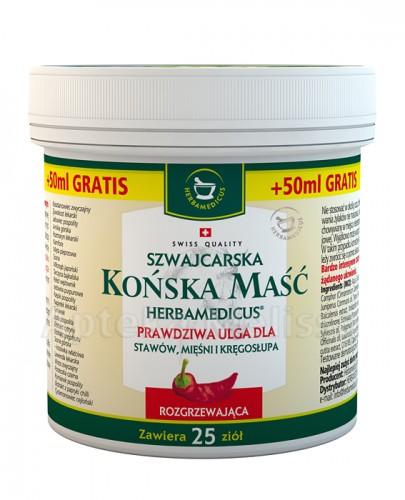 HERBAMEDICUS Końska maść rozgrzewająca - 250 ml + 50 ml - Apteka internetowa Melissa