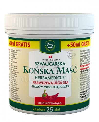  HERBAMEDICUS Końska maść rozgrzewająca - 500 ml + 50 ml. Na bóle stawów i mięśni. - Apteka internetowa Melissa  