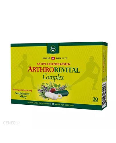 Herbamedicus Arthrorevital Complex - 30 kaps. Na stawy - cena, opinie, wskazania