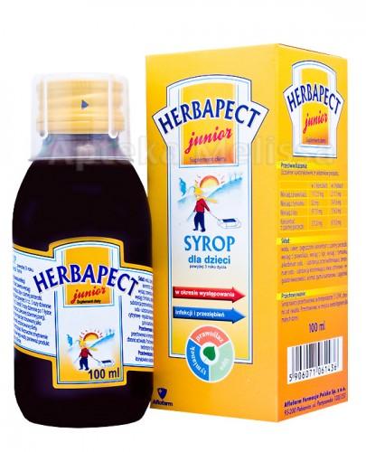 HERBAPECT JUNIOR Syrop - 100 ml - Apteka internetowa Melissa