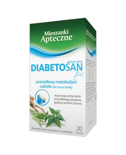 HERBAPOL LUBLIN Diabetosan Fix - 20 sasz. - Apteka internetowa Melissa
