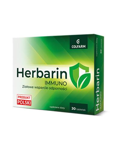  Herbarin Immuno - 30 tabl. Na odporność - cena, opinie, wskazania - Apteka internetowa Melissa  