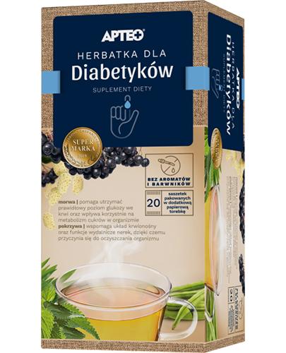APTEO HERBATKA dla diabetyków - 20 sasz. - Apteka internetowa Melissa