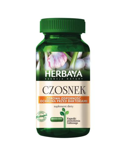HERBAYA Czosnek - 60 kaps. - Drogeria Melissa