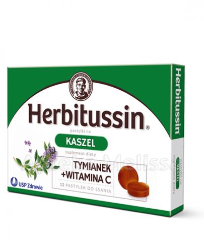 HERBITUSSIN KASZEL - 12 past. - Apteka internetowa Melissa