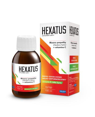  HEXATUS syrop - 100 ml - cena, dawkowanie, opinie  - Apteka internetowa Melissa  