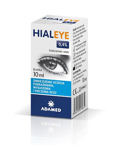 
                                                                          HIALEYE 0,4% Nawilżające krople do oczu - 10 ml  - Drogeria Melissa                                              