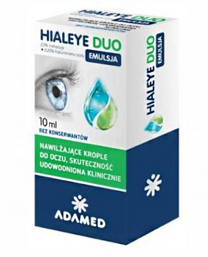 Hialeye Duo Emulsja Nawilżające krople do oczu -...
