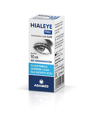 HIALEYE FREE 0,2% Krople do oczu - 10 ml - cena, opinie, wskazania
