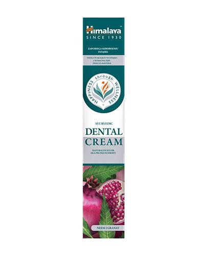 HIMALAYA DENTAL CREAM Pasta do zębów z naturalnym fluorem - 100 g - cena, stosowanie, opinie 