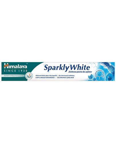  Himalaya Sparkly White Ziołowa pasta do zębów, 75 ml,   - Apteka internetowa Melissa  