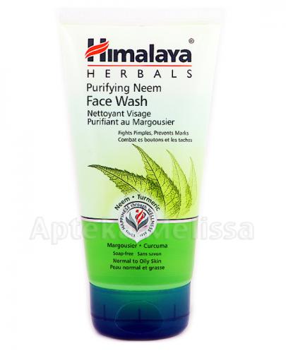 HIMALAYA Żel do mycia twarzy z miodlą indyjską neem do każdego rodzaju cery - 150 ml Data ważności 2021.04.30 - Apteka internetowa Melissa
