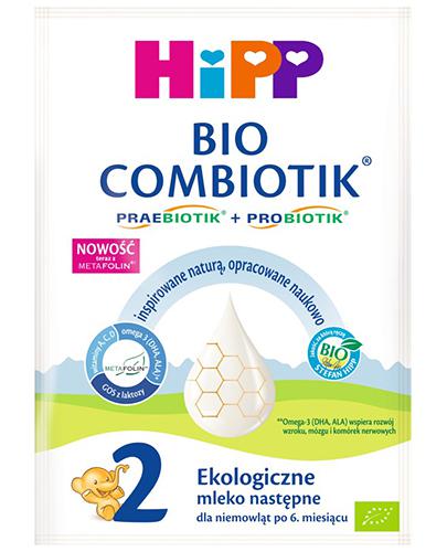 Hipp 2 Bio Combiotik Mleko następne dla niemowląt po 6. miesiącu, 27 g, cena, opinie, skład - Apteka internetowa Melissa