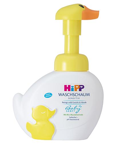  HIPP BABY SANFT Pianka-kaczuszka do mycia twarzy i rąk - 250 ml - Apteka internetowa Melissa  