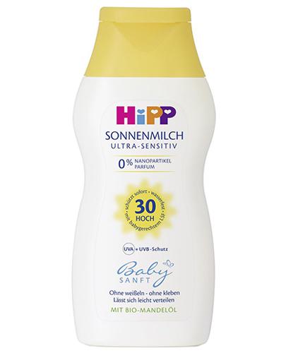  Hipp Babysanft Balsam ochronny na słońce SPF30 - 200 ml - cena, opinie, właściwości - Apteka internetowa Melissa  