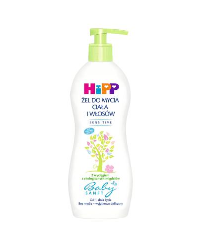 
                                                                          HIPP BABYSANFT Żel do mycia ciała i włosów, 400 ml  - Drogeria Melissa                                              