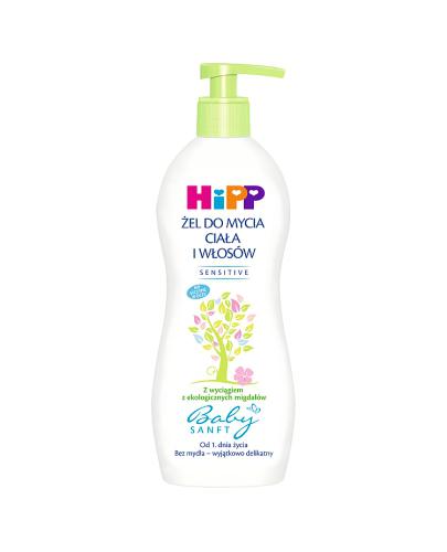 HIPP BABYSANFT Żel do mycia ciała i włosów, 400 ml - Drogeria Melissa