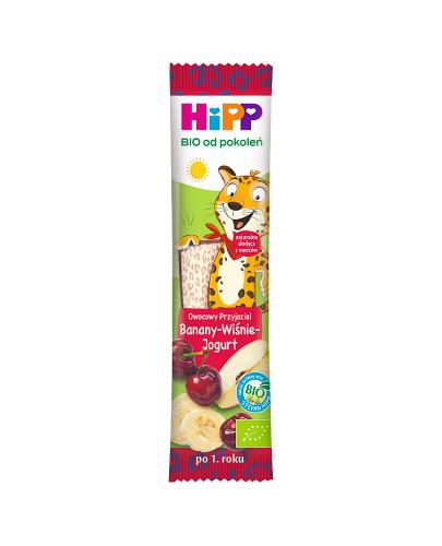 HiPP Batonik Owocowy Przyjaciel Banany-Wiśnie-Jogurt BIO, 23 g, cena, skład, opinie - Apteka internetowa Melissa