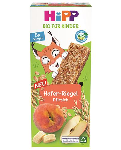 HiPP Batonik owsiany Brzoskwinie BIO, 5 x 20 g, cena, opinie, skład - Apteka internetowa Melissa