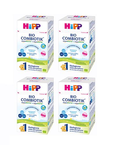  Hipp Bio Combiotik 1 Ekologiczne mleko początkowe, 4 x 550 g, cena, opinie, właściwości - Apteka internetowa Melissa  