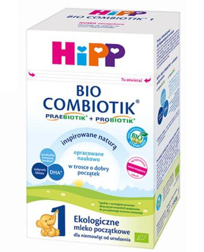  HiPP 1 BIO COMBIOTIK ekologiczne mleko początkowe, dla niemowląt od urodzenia, 550 g - Apteka internetowa Melissa  