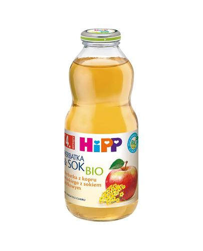  HiPP BIO Herbatka & Sok Bio Herbatka z kopru włoskiego z sokiem jabłkowym po 4 miesiącu - 500 ml - Apteka internetowa Melissa  
