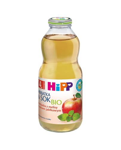 HiPP BIO Herbatka & Sok Bio Herbatka z melisy z sokiem jabłkowym po 4 miesiącu - 500 ml