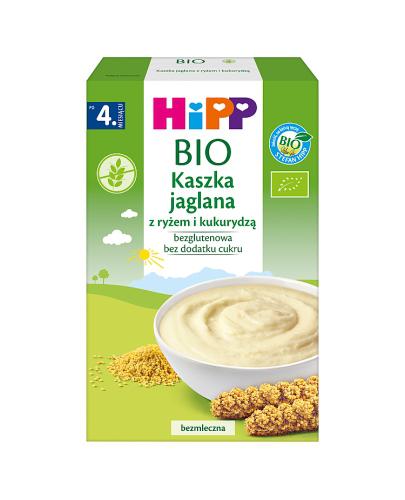  HiPP BIO od pokoleń, Kaszka jaglana z ryżem i kukurydzą po 4. m-cu, 200 g, cena, opinie, wskazania - Apteka internetowa Melissa  
