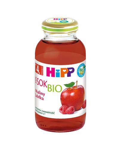  HiPP BIO Maliny-Jabłka sok 100% po 4 miesiącu - 200 ml - Apteka internetowa Melissa  