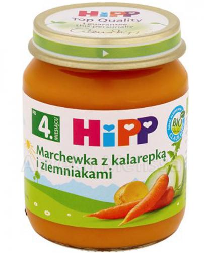  HIPP BIO Marchewka z kalarepką i ziemniakami po 4 miesiącu - 125 g - Apteka internetowa Melissa  