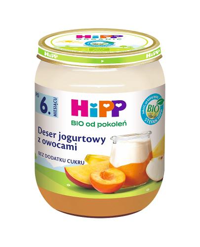  HiPP BIO od pokoleń, Deser jogurtowy z owocami, po 6. m-cu, 160 g, cena, opinie, właściwości - Apteka internetowa Melissa  