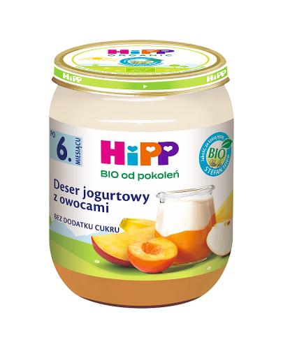 HiPP BIO od pokoleń, Deser jogurtowy z owocami, po 6. m-cu, 160 g, cena, opinie, właściwości - Apteka internetowa Melissa