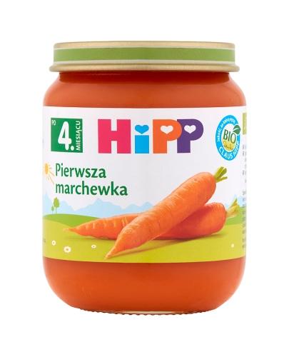  HIPP BIO Pierwsza marchewka po 4 miesiącu - 125 g - Apteka internetowa Melissa  