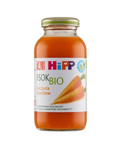  HiPP BIO Soczysta marchew sok 100% po 4 miesiącu - 200 ml - Apteka internetowa Melissa  