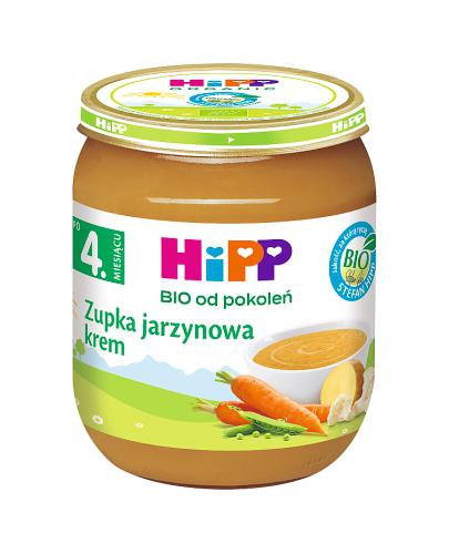 HiPP BIO od pokoleń, Zupka jarzynowa - krem, po 4. m-cu, 125 g, cena, opinie, wskazania