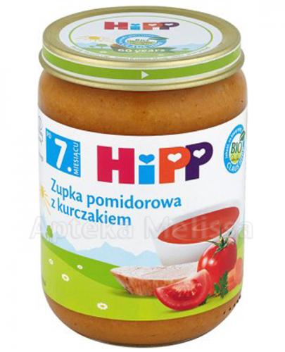  HIPP BIO Zupka pomidorowa z kurczakiem po 7 miesiącu - 190 g - Apteka internetowa Melissa  