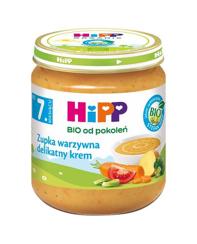  HiPP BIO od pokoleń, Zupka warzywna delikatny krem, po 7. m-cu, 200 g, cena, opinie, właściwości - Apteka internetowa Melissa  