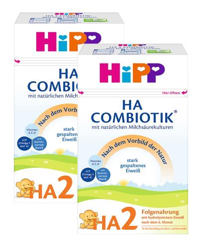  Hipp Combiotik HA 2 Mleko następne dla niemowląt po 6 miesiącu - 2 x 600 g - cena, opinie, stosowanie - Apteka internetowa Melissa  
