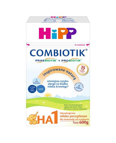  Hipp Combiotik HA1 Hipoalergiczne mleko początkowe dla niemowląt od urodzenia - 600 g - cena, opinie, wskazania - Apteka internetowa Melissa  