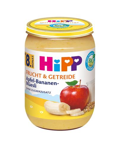 Hipp Jabłka i banany z musli BIO, 190 g, cena, skład, opinie - Apteka internetowa Melissa