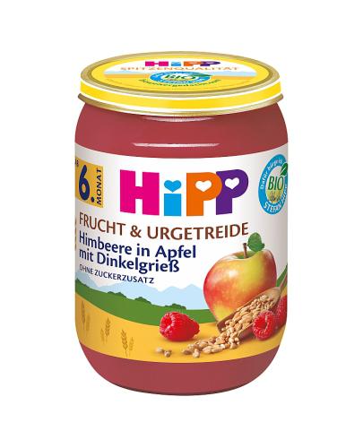 Hipp Jabłka z malinami i kleikiem orkiszowym BIO, 190 g, cena, wskazania, skład - Apteka internetowa Melissa