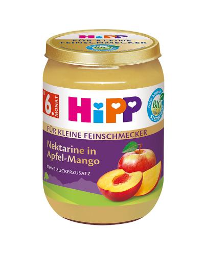 Hipp Jabłka z nektarynką i mango BIO, 190 g, cena, skład, opinie - Apteka internetowa Melissa