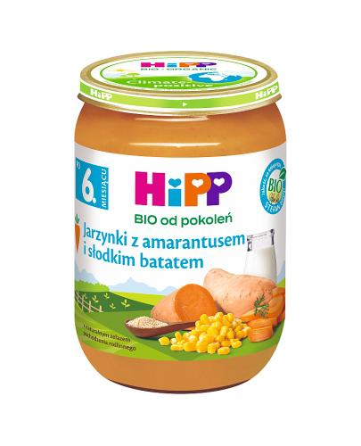 Hipp Jarzynki z amarantusem i słodkim batatem BIO, 190 g, cena, opinie, stosowanie - Apteka internetowa Melissa