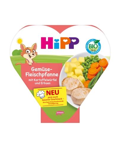 HiPP Jarzynki z ziemniaczkami i delikatnym schabem BIO, 250 g, cena, opinie, skład - Apteka internetowa Melissa