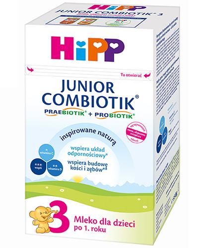  Hipp Junior Combiotik 3 Dla małych dzieci po 1. roku, 550 g, cena, opinie, wskazania - Apteka internetowa Melissa  