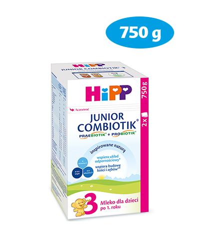  Hipp Junior Combiotik 3 Dla małych dzieci po 1. roku, 750 g, cena, opinie, właściwości - Apteka internetowa Melissa  