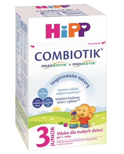 Hipp Junior Combiotik 3 Mleko Dla Małych Dzieci Po 1 Roku życia 600 G