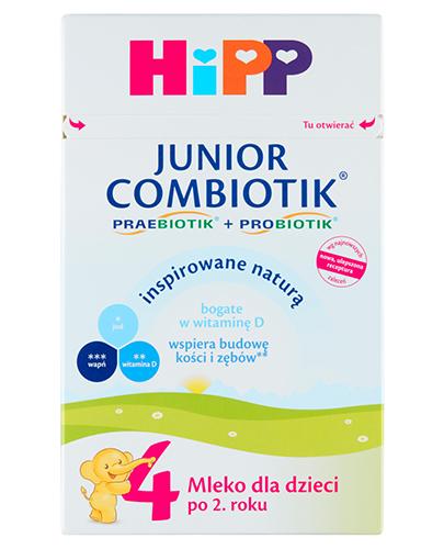  Hipp Junior Combiotik 4 Dla małych dzieci po 2. roku, 550 g, cena, opinie, stosowanie - Apteka internetowa Melissa  