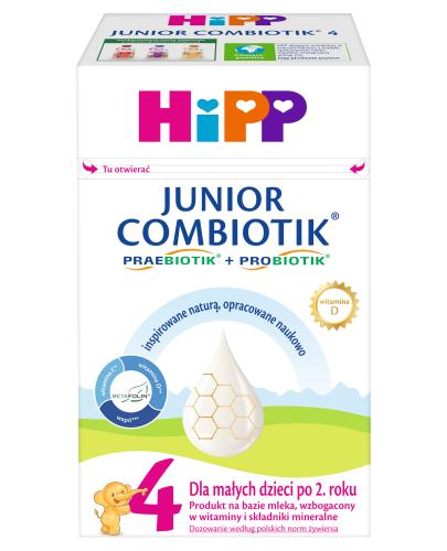  Hipp Junior Combiotik 4 Dla małych dzieci po 2. roku, 550 g, cena, opinie, wskazania - Apteka internetowa Melissa  