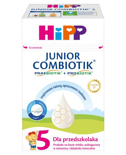  HiPP 5 JUNIOR COMBIOTIK produkt na bazie mleka dla przedszkolaka po 2,5 roku, 550 g - Apteka internetowa Melissa  